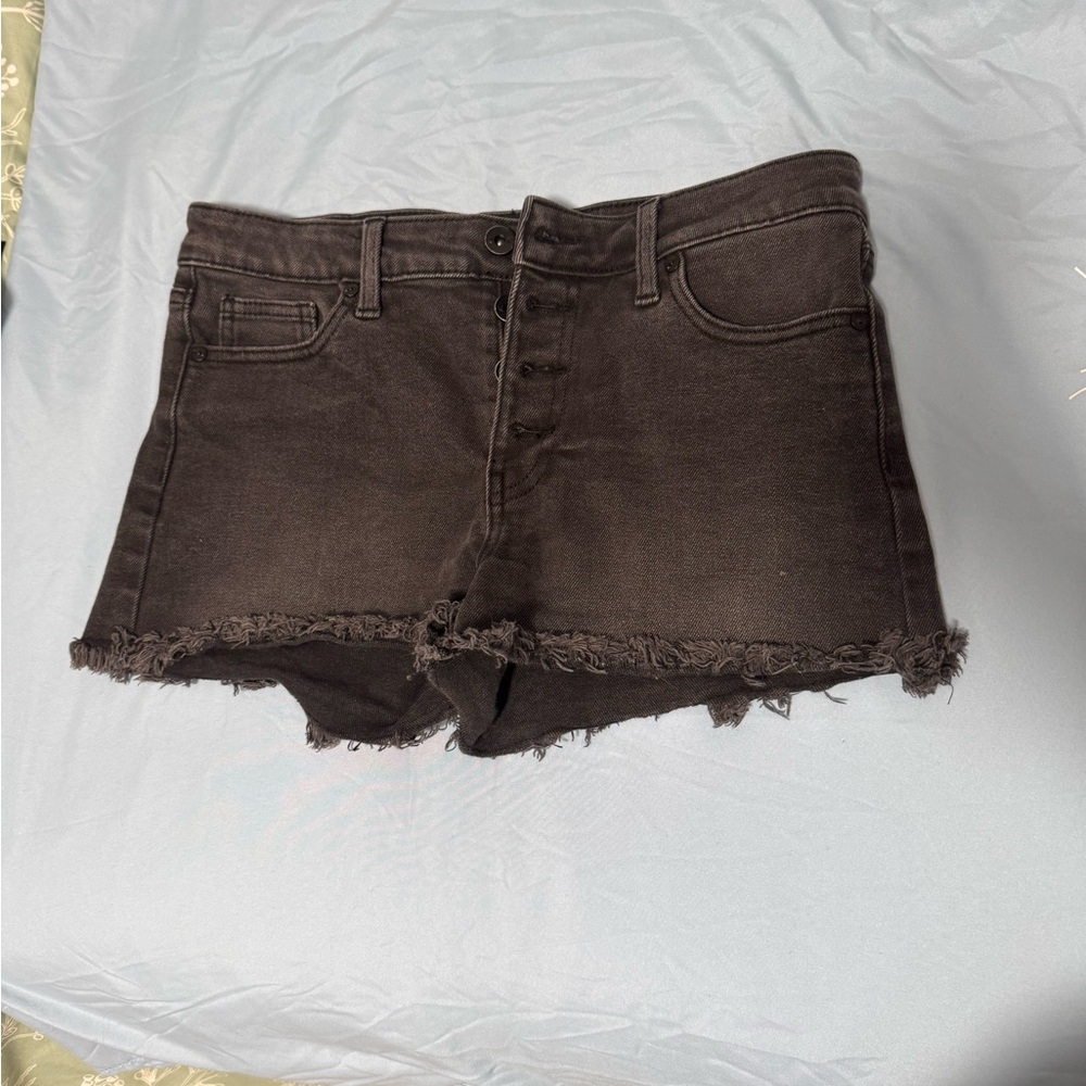 Stylish Black Denim Shorts